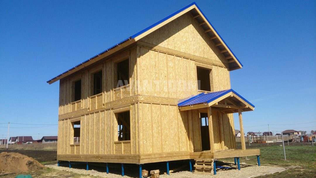Строительство дома по технологии I-SIP п. Подсолнухи